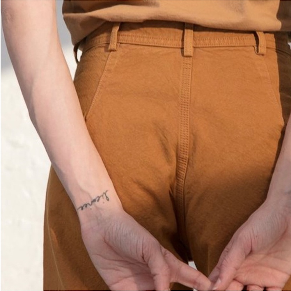 NWOT Jesse Kamm Sailor Pants in Cork Size 4 - Picture 12 of 13